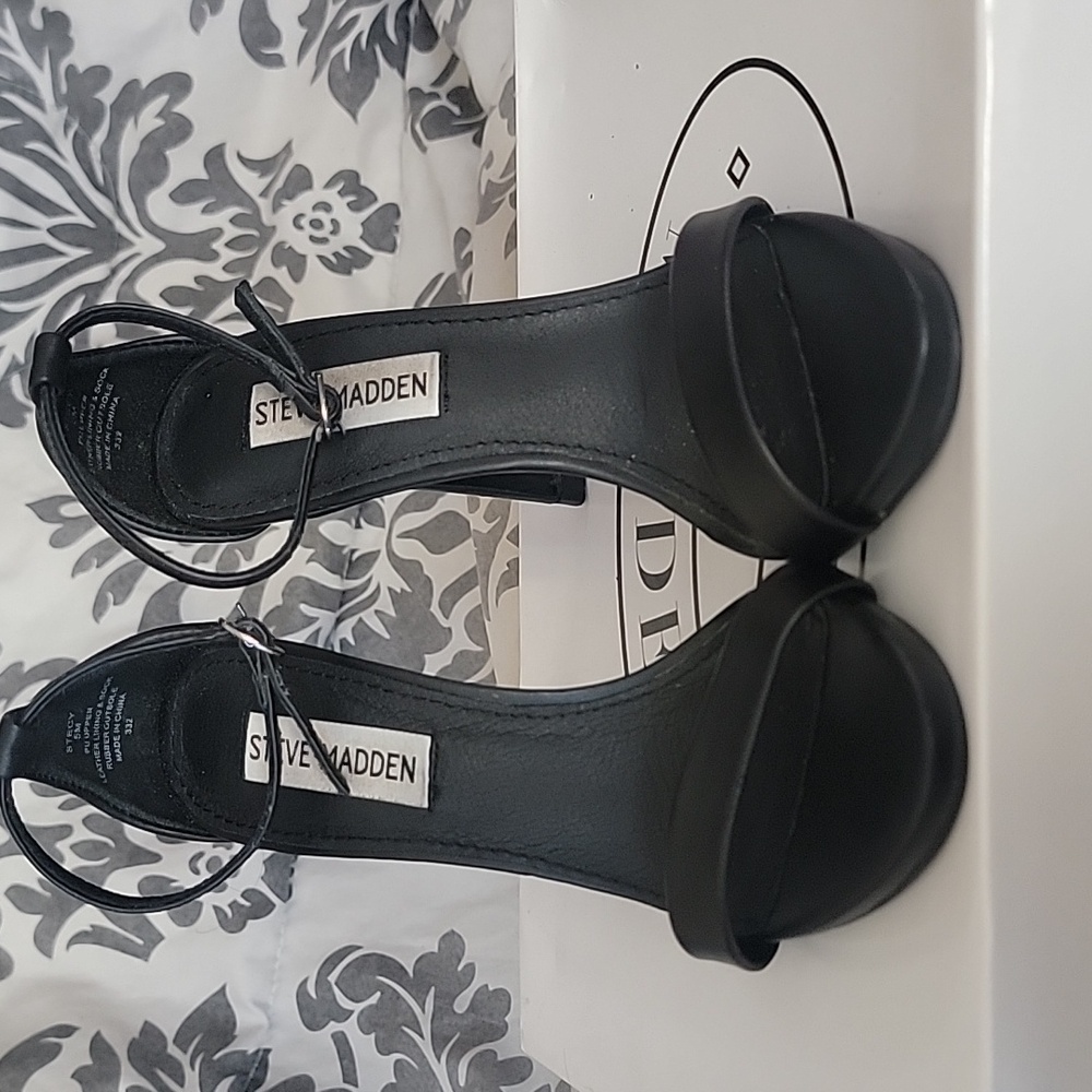 Steve Madden Black Women's Heels